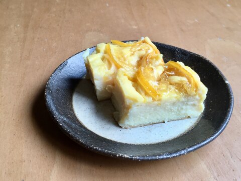 お豆腐レモンケーキ